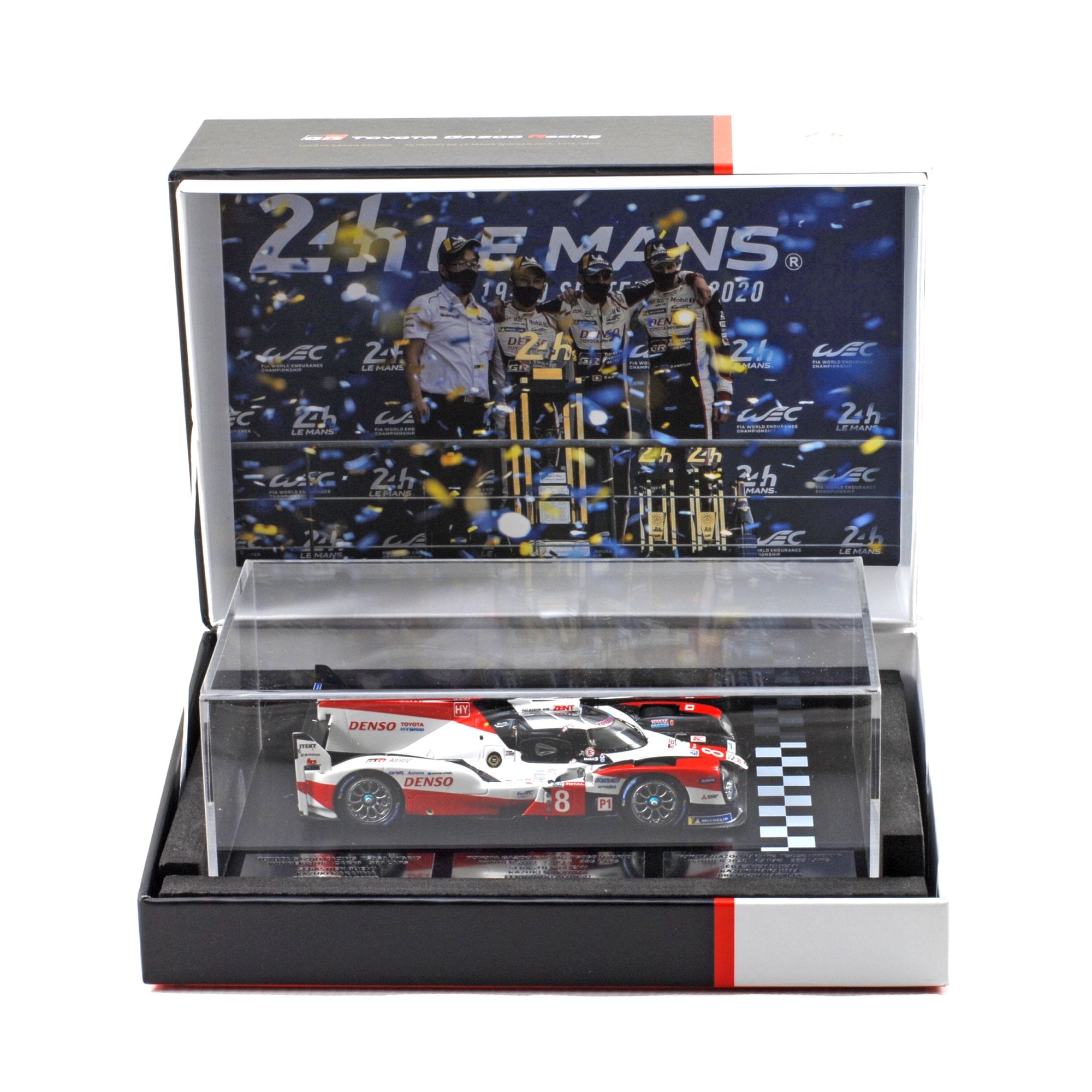 Toyota Gazoo Racing 1:43 Toyota TS050 Hybrid #8 Winner Le Mans  2018/2019/2020